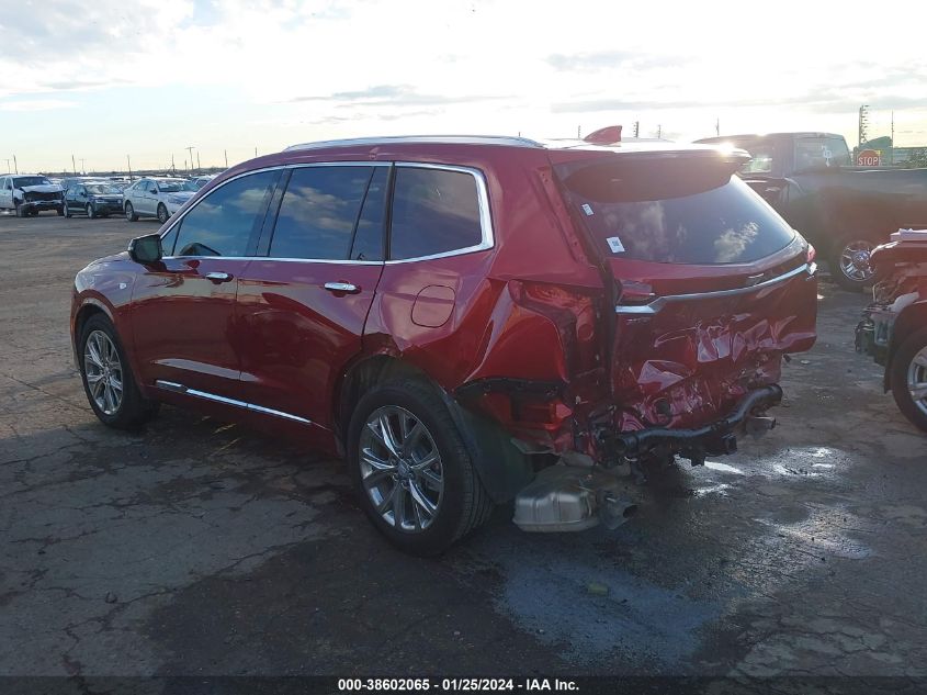 VIN 1GYKPCRS3PZ152901 2023 CADILLAC XT6 FWD PREMIUM LUXURY