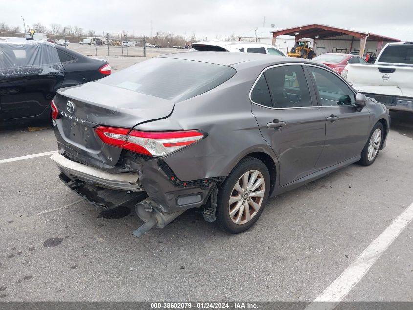 2018 TOYOTA CAMRY LE - 4T1B11HK8JU063502