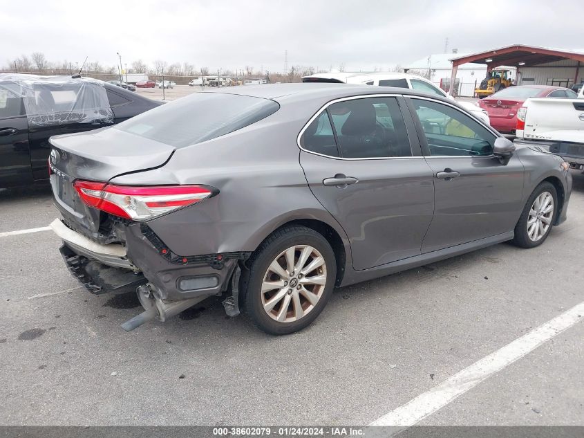 2018 TOYOTA CAMRY LE - 4T1B11HK8JU063502