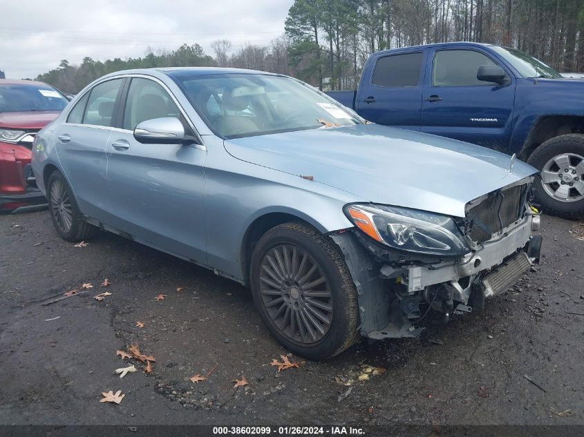 2015 MERCEDES-BENZ C 300 4MATIC/LUXURY 4MATIC/SPORT 4MATIC - 55SWF4KB7FU062437