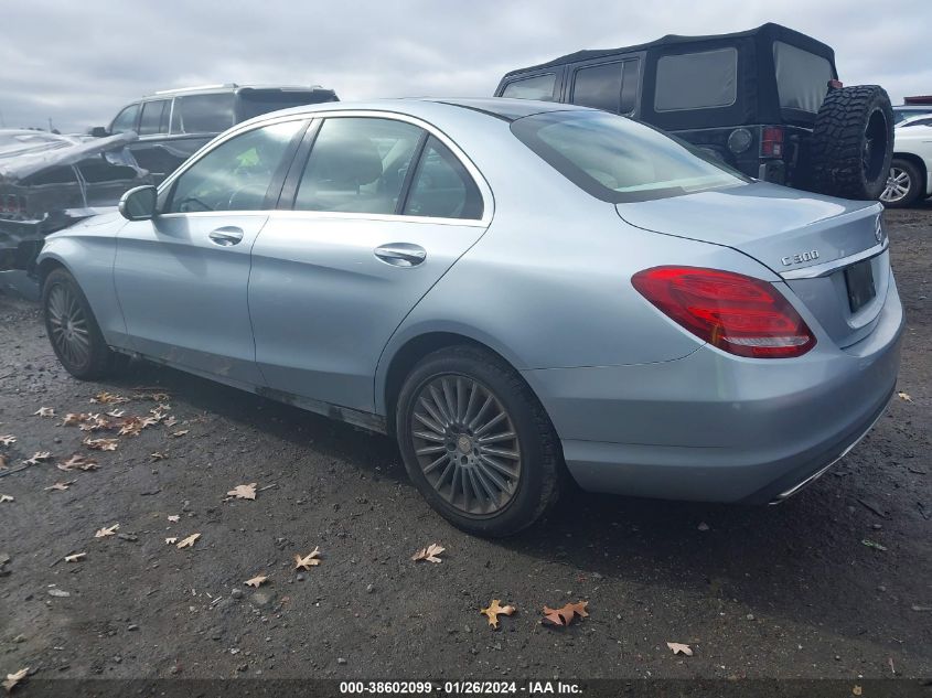 2015 MERCEDES-BENZ C 300 4MATIC/LUXURY 4MATIC/SPORT 4MATIC - 55SWF4KB7FU062437