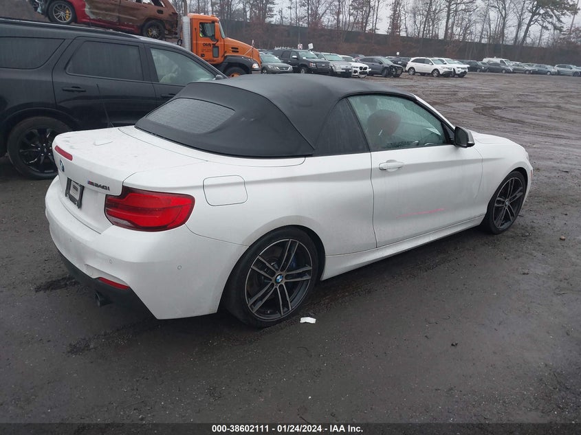 VIN: WBA2N3C59JVC29445 2018 BMW M240I XDRIVE