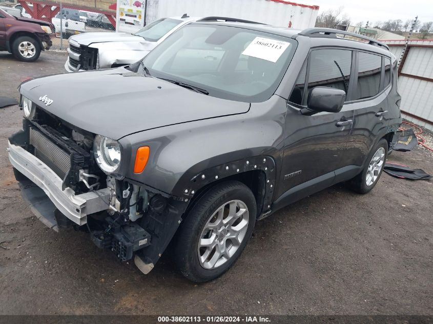 2018 JEEP RENEGADE LATITUDE FWD - ZACCJABB2JPJ35729