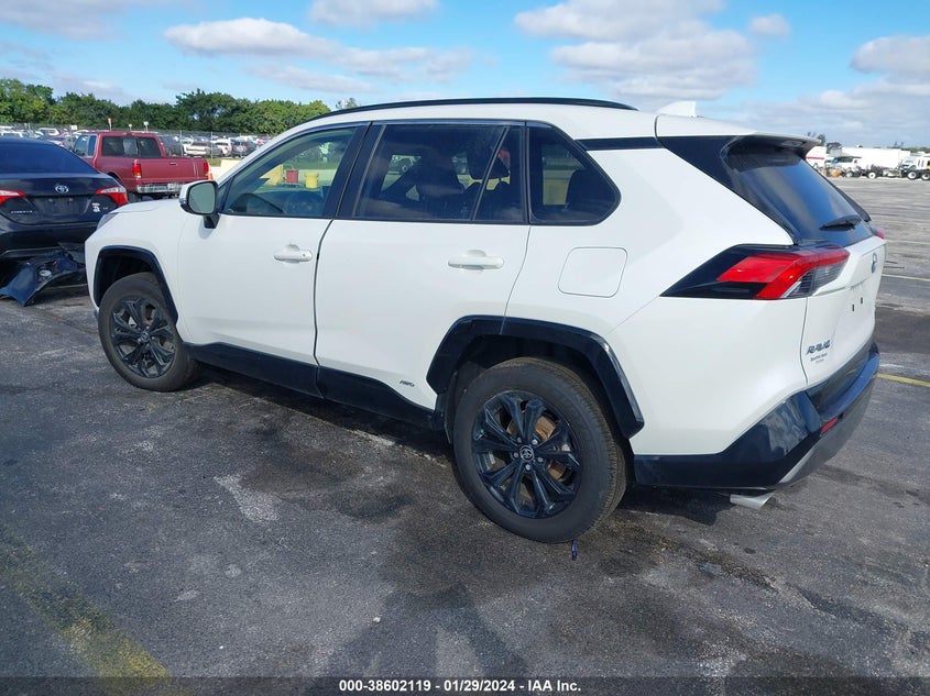 VIN JTM16RFV6ND533934 2022 TOYOTA RAV4 SE HYBRID
