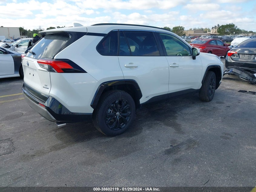 VIN JTM16RFV6ND533934 2022 TOYOTA RAV4 SE HYBRID