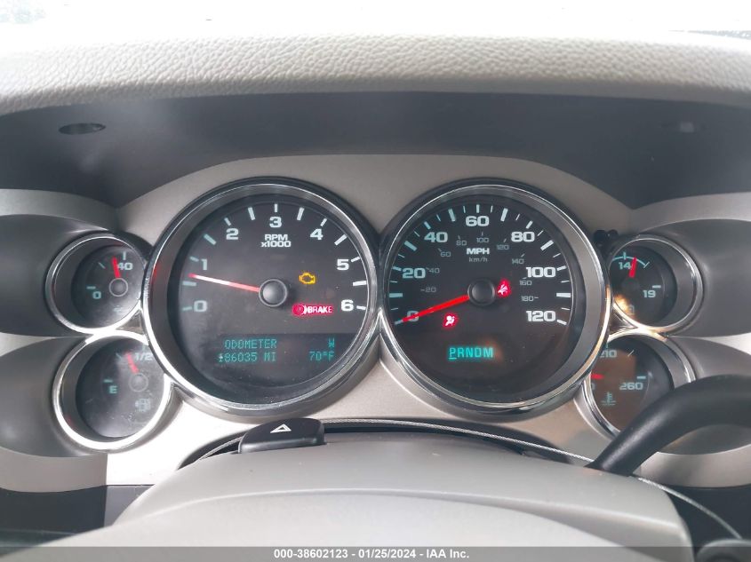2013 GMC SIERRA 1500 SLE - 3GTP1VE08DG259287