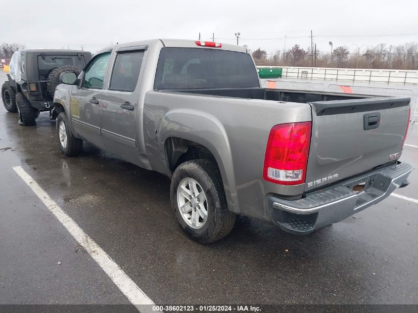 2013 GMC SIERRA 1500 SLE - 3GTP1VE08DG259287