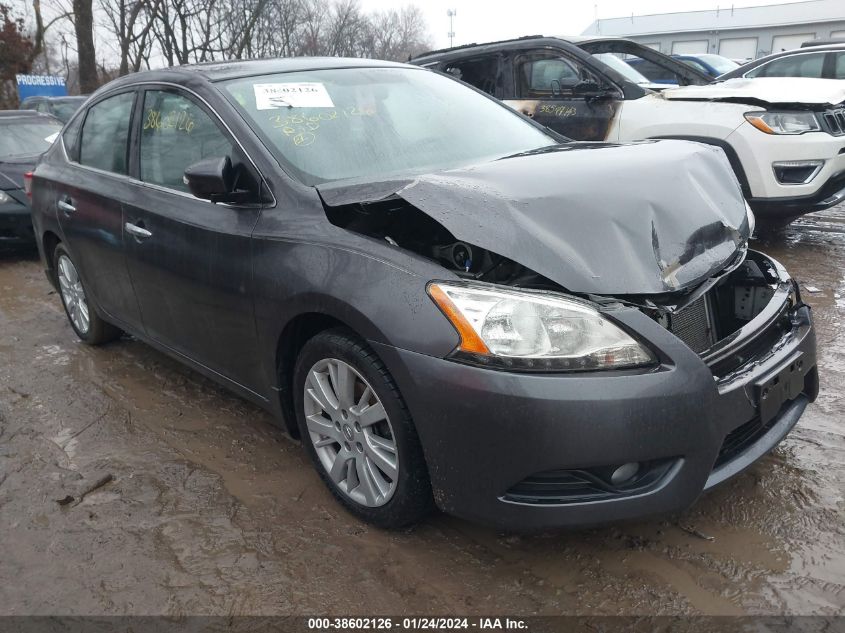 2013 NISSAN SENTRA SL - 3N1AB7AP9DL643882