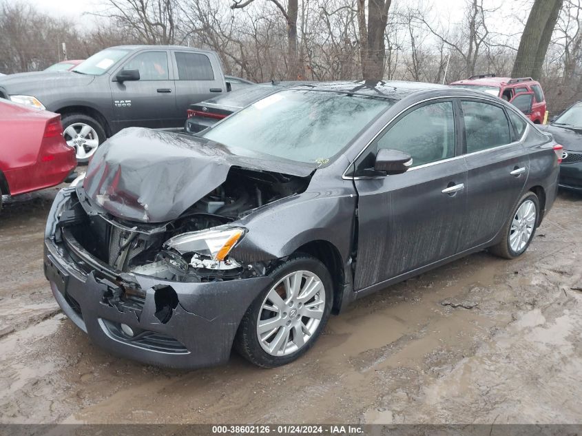 2013 NISSAN SENTRA SL - 3N1AB7AP9DL643882