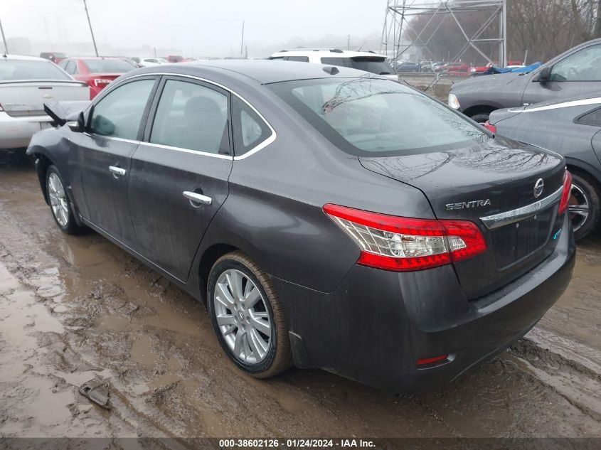 2013 NISSAN SENTRA SL - 3N1AB7AP9DL643882