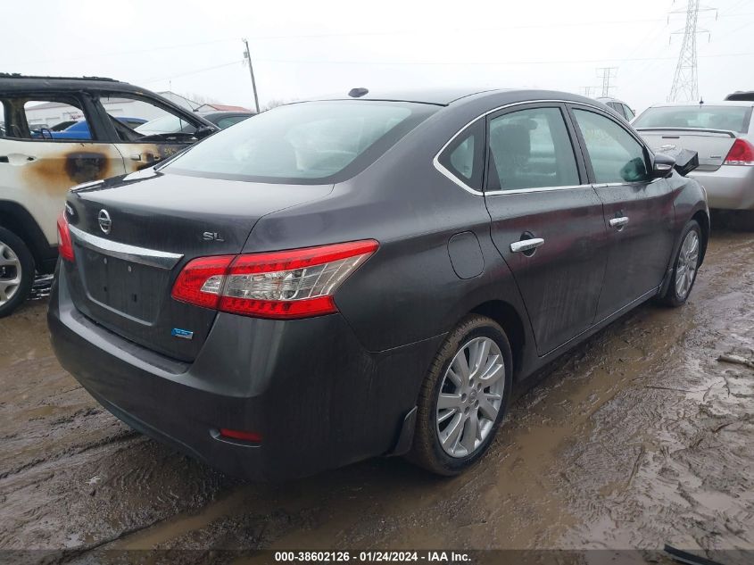 2013 NISSAN SENTRA SL - 3N1AB7AP9DL643882