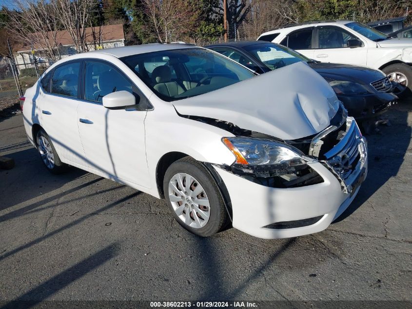 2013 NISSAN SENTRA SV - 3N1AB7AP0DL561362