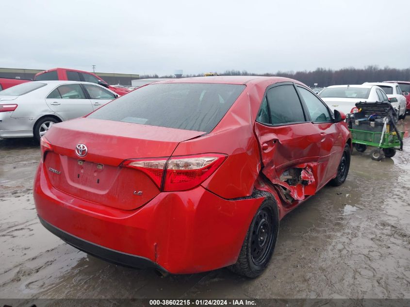 VIN 5YFBURHE4KP930767 2019 TOYOTA COROLLA LE