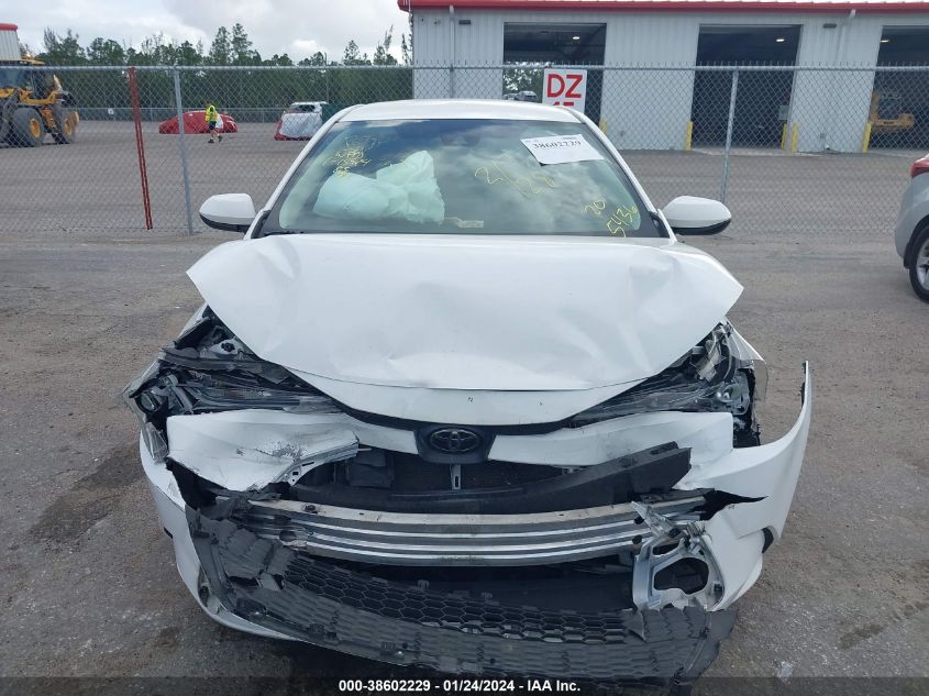 2020 TOYOTA COROLLA LE - 5YFEPRAE3LP025436