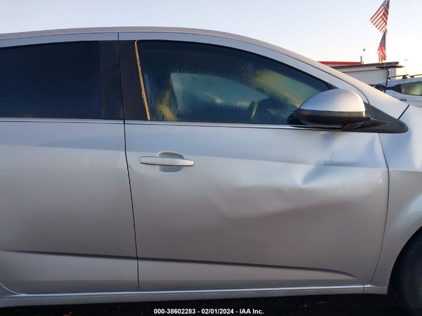 2016 CHEVROLET SONIC LT AUTO - 1G1JC6SH2G4177307