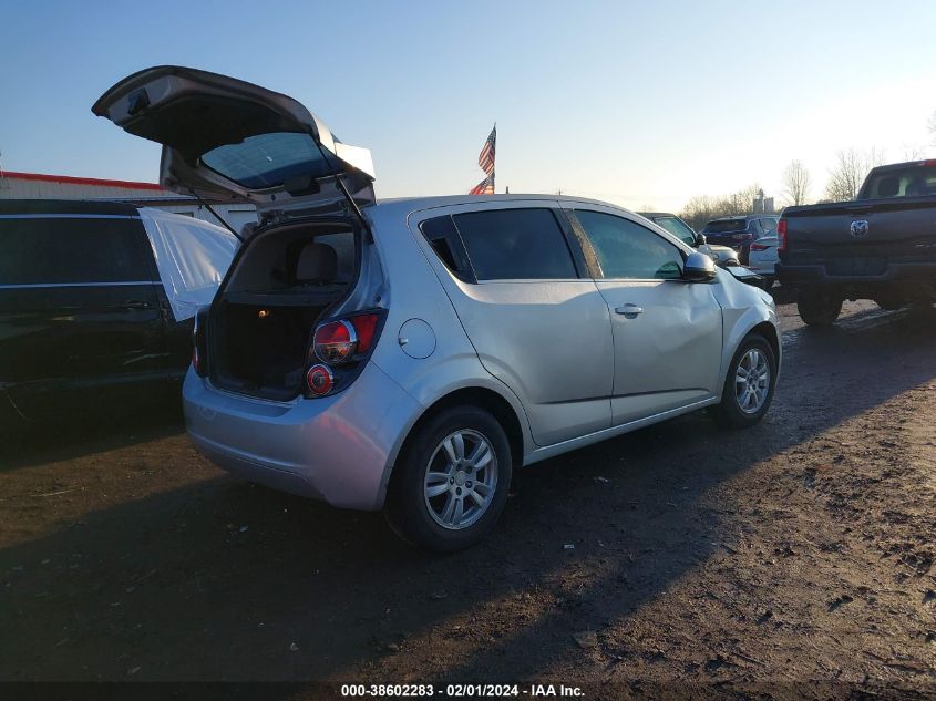 2016 CHEVROLET SONIC LT AUTO - 1G1JC6SH2G4177307