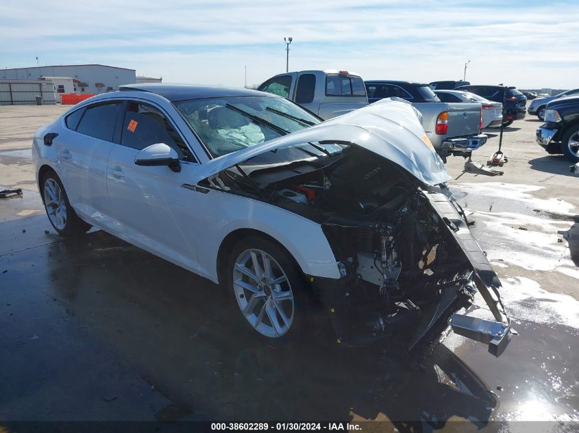 2023 AUDI A5 SPORTBACK PREMIUM 45 TFSI S LINE QUATTRO S TRONIC - WAUDACF58PA055848