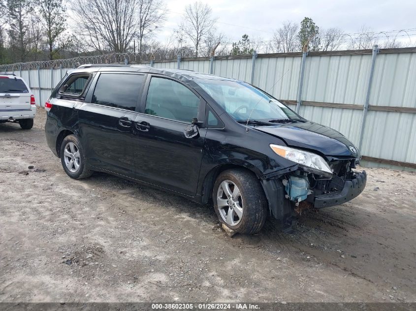 2013 TOYOTA SIENNA LE V6 8 PASSENGER - 5TDKK3DC2DS361340