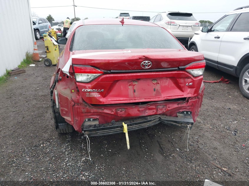 VIN JTDEPRAE9LJ008709 2020 TOYOTA COROLLA LE