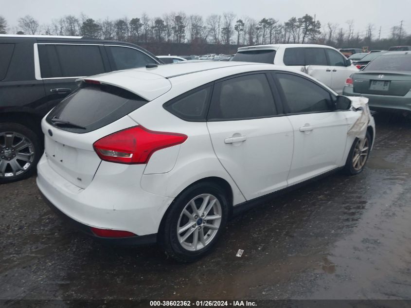 2018 FORD FOCUS SE - 1FADP3K22JL273556
