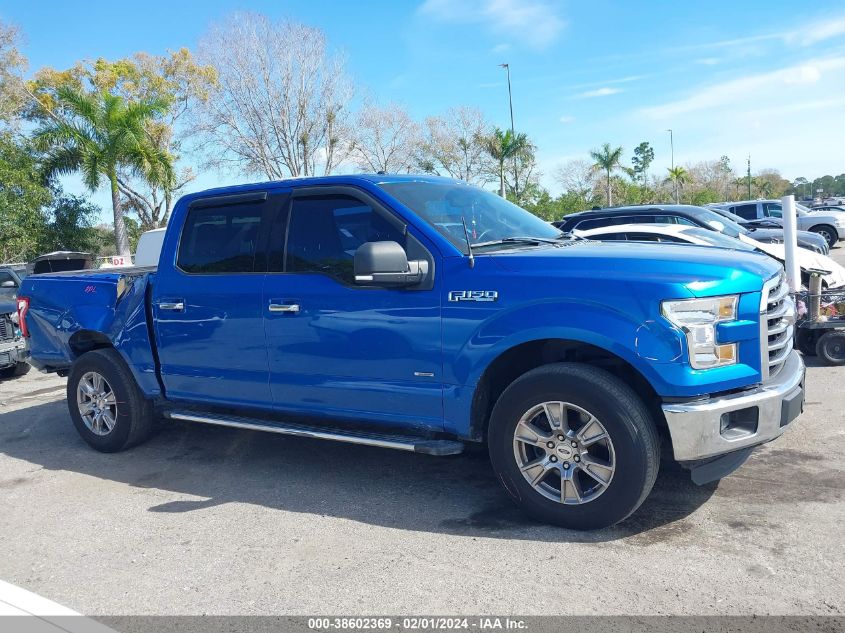 2015 FORD F-150 SUPERCREW - 1FTEW1CGXFKD75345