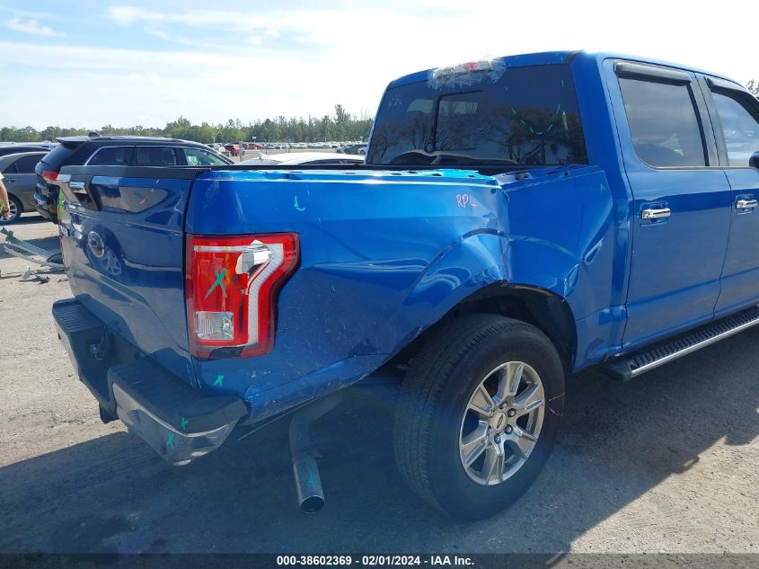 2015 FORD F-150 SUPERCREW - 1FTEW1CGXFKD75345