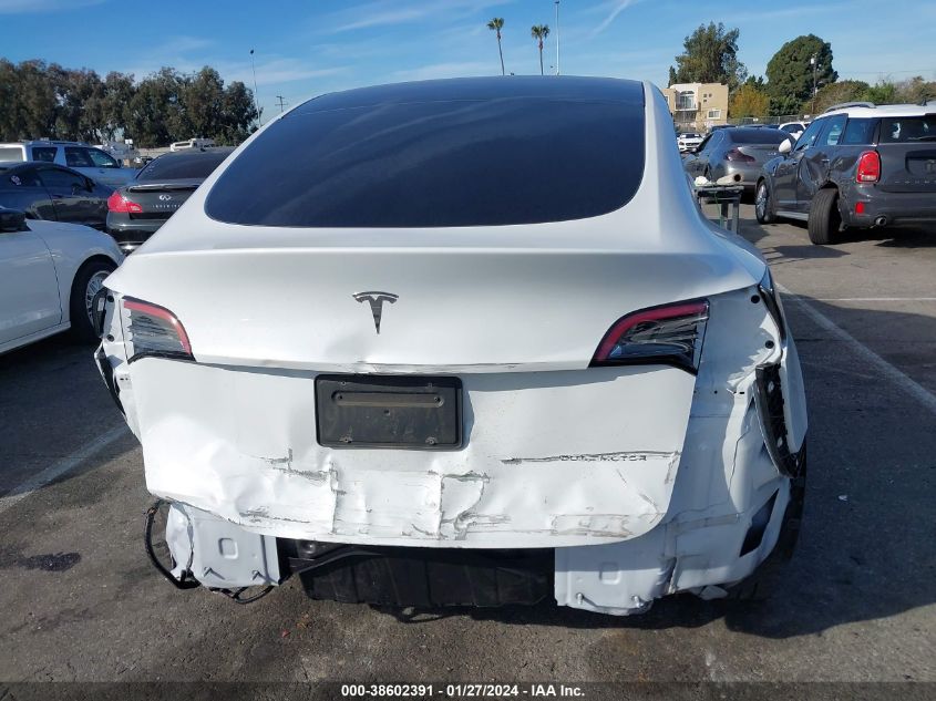 2022 TESLA MODEL Y - 7SAYGDEE7NF440965
