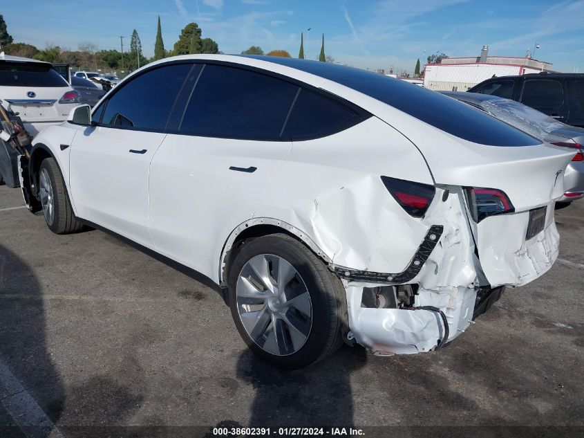2022 TESLA MODEL Y - 7SAYGDEE7NF440965