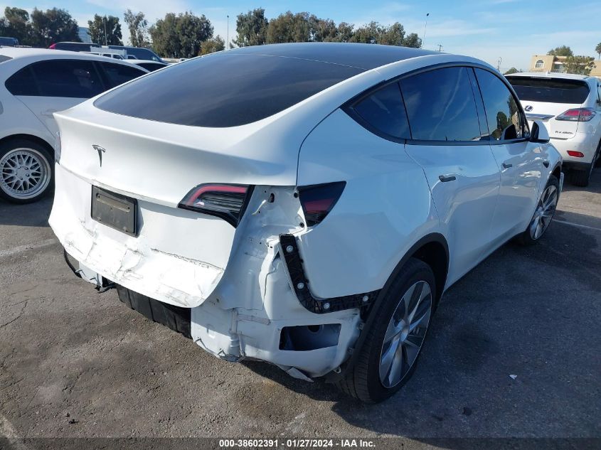 2022 TESLA MODEL Y - 7SAYGDEE7NF440965