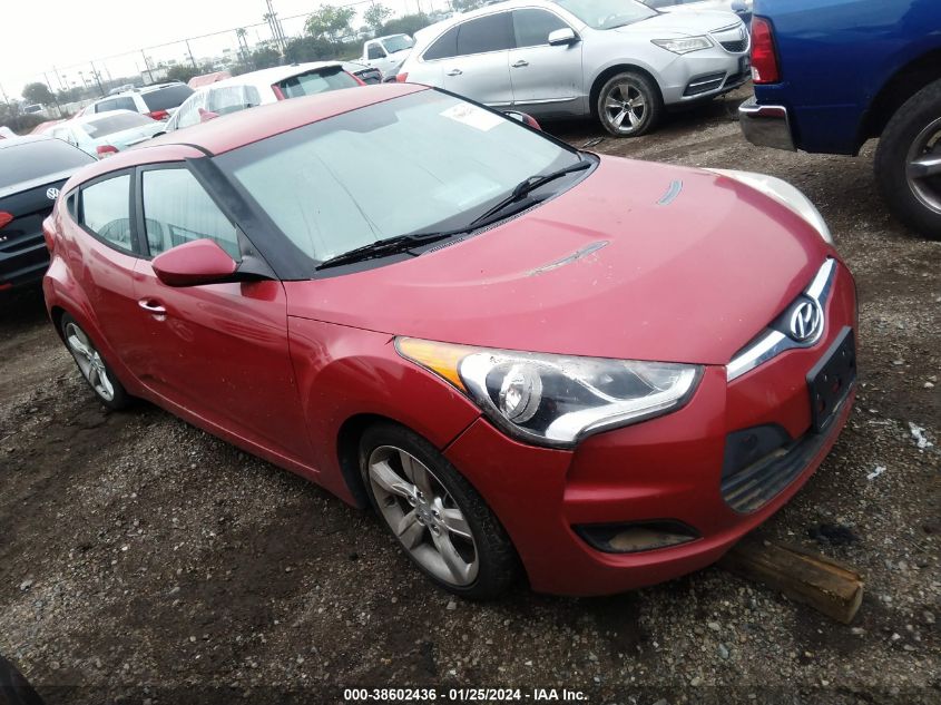 2015 HYUNDAI VELOSTER - KMHTC6AD8FU227958