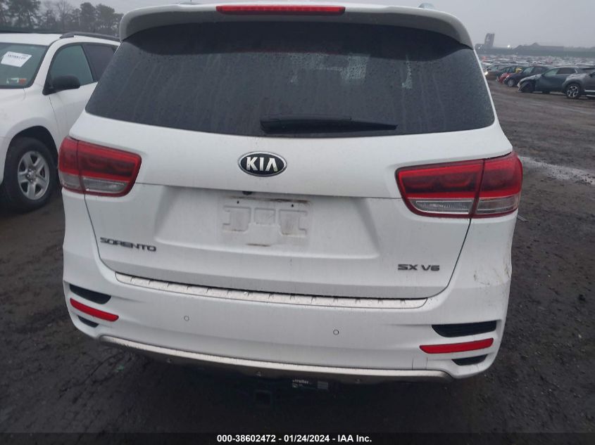 2016 KIA SORENTO 3.3L SX - 5XYPKDA54GG130068