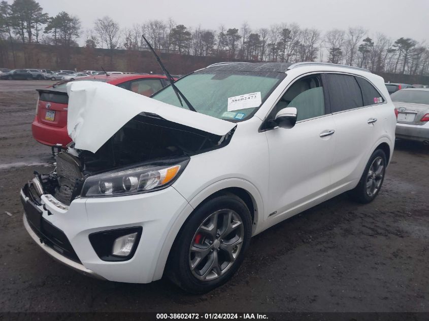 2016 KIA SORENTO 3.3L SX - 5XYPKDA54GG130068