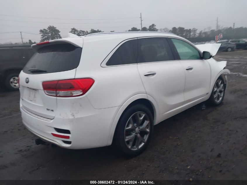 2016 KIA SORENTO 3.3L SX - 5XYPKDA54GG130068