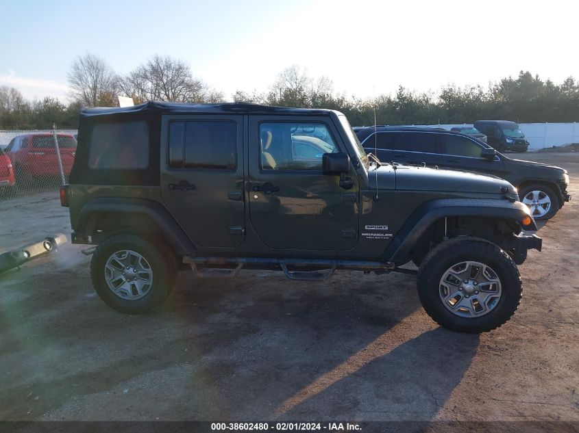 2015 JEEP WRANGLER UNLIMITED SPORT - 1C4HJWDG8FL712998