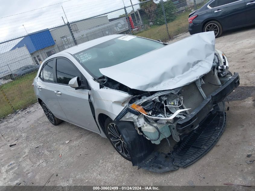 2014 TOYOTA COROLLA S PLUS - 2T1BURHE7EC005467