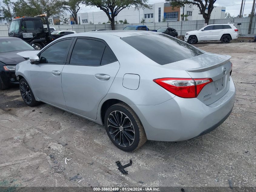 2014 TOYOTA COROLLA S PLUS - 2T1BURHE7EC005467