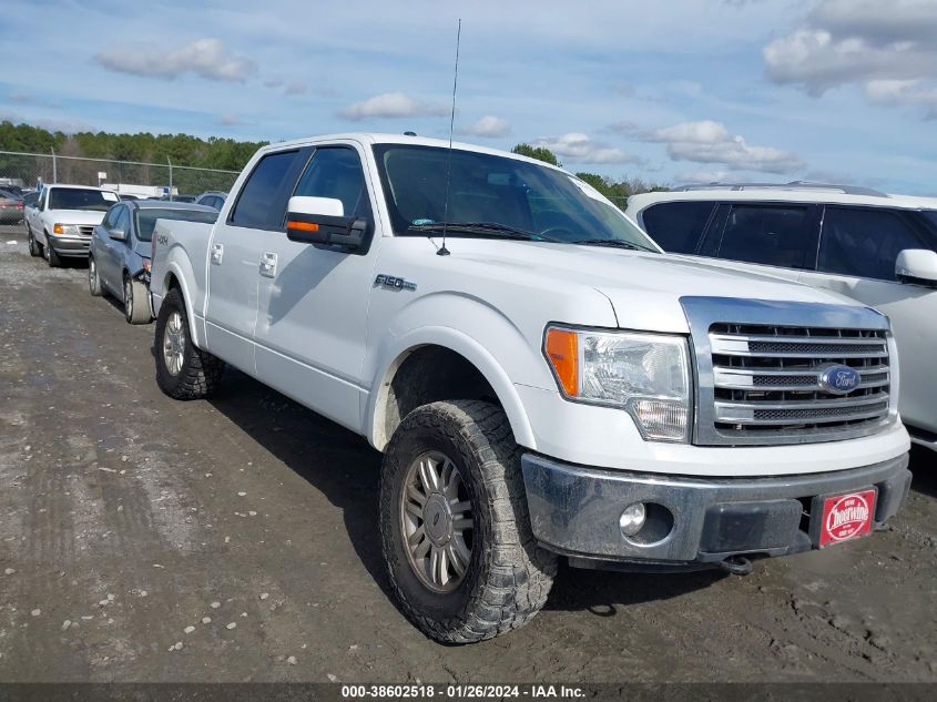 2014 FORD F-150 LARIAT - 1FTFW1EFXEKD56950