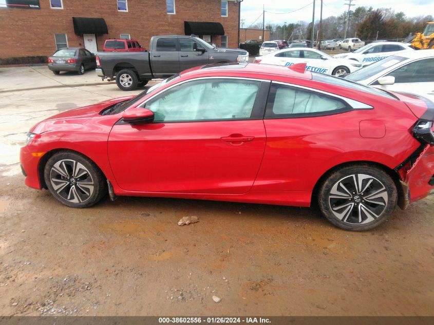 2018 HONDA CIVIC EX - 2HGFC3B30JH350298