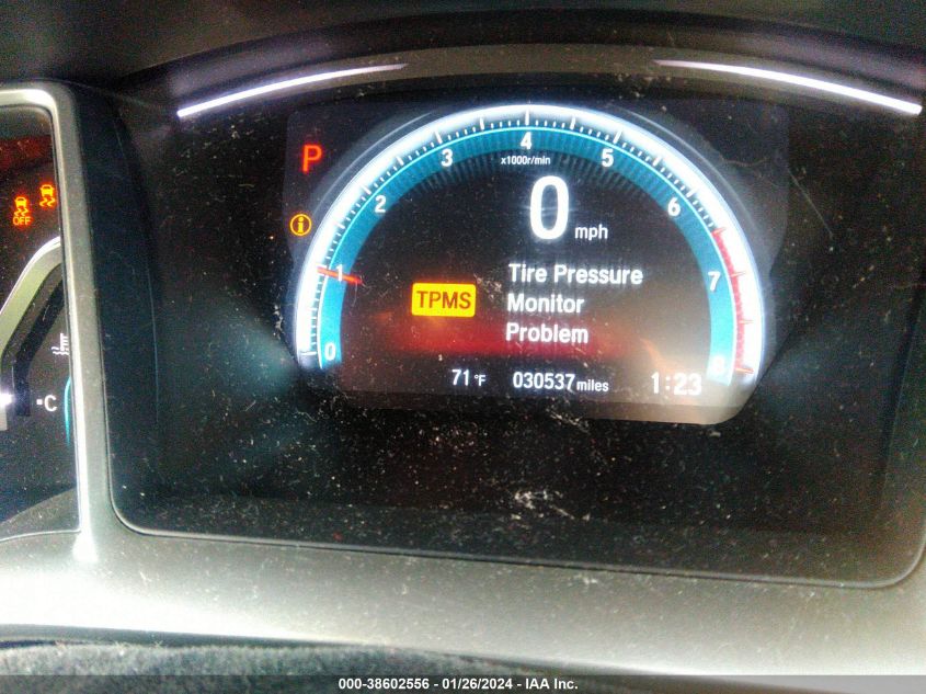 2018 HONDA CIVIC EX - 2HGFC3B30JH350298