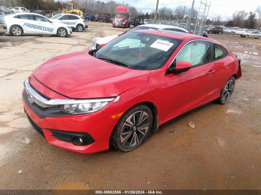 2018 HONDA CIVIC EX - 2HGFC3B30JH350298