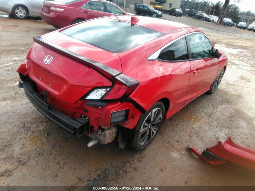 2018 HONDA CIVIC EX - 2HGFC3B30JH350298