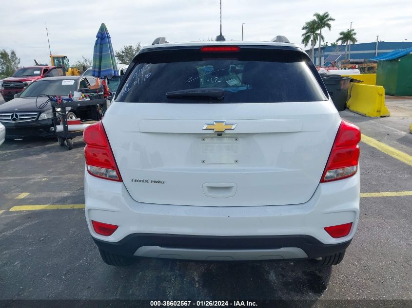 2021 CHEVROLET TRAX LT - KL7CJPSM3MB364228