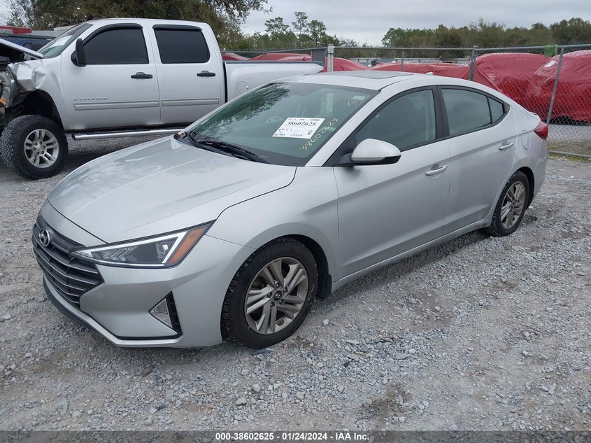 VIN 5NPD84LF7KH497166 2019 HYUNDAI ELANTRA VALUE EDITION