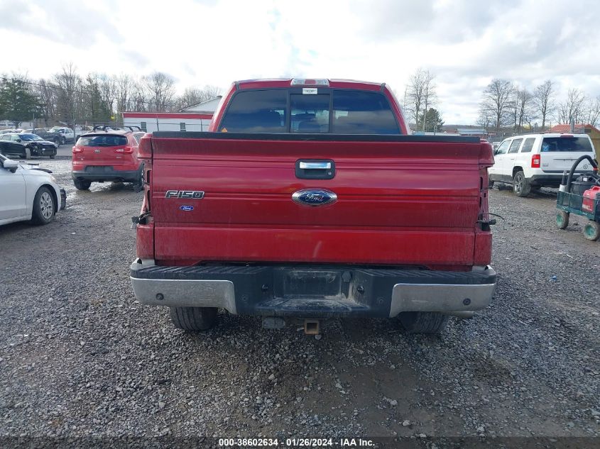 2013 FORD F-150 XLT - 1FTFW1ET0DFA51907