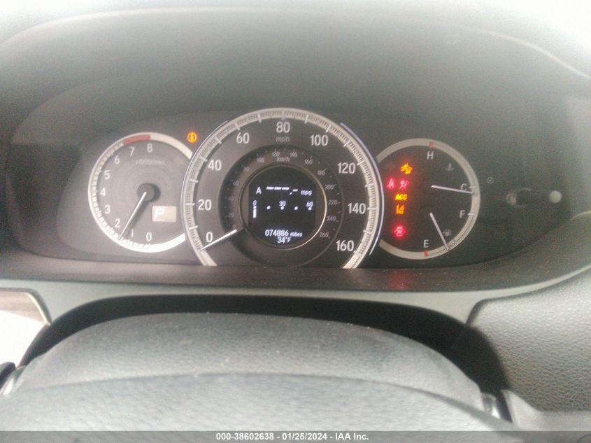 2016 HONDA ACCORD EXL - 1HGCR2F98GA183108