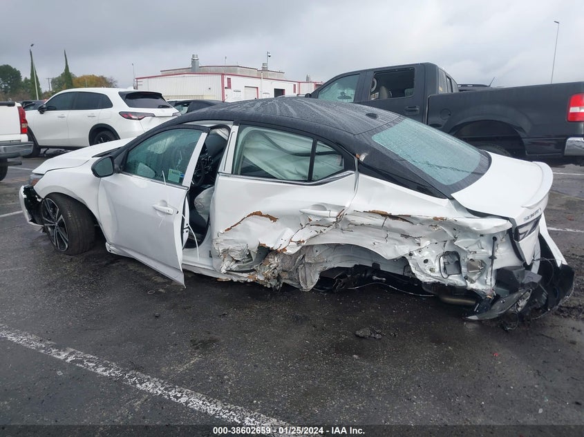 VIN 3N1AB8DVXPY307133 2023 NISSAN SENTRA SR XTRONIC CVT