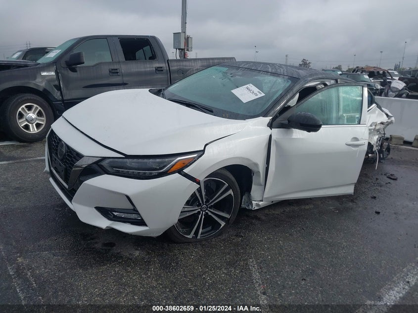 VIN 3N1AB8DVXPY307133 2023 NISSAN SENTRA SR XTRONIC CVT