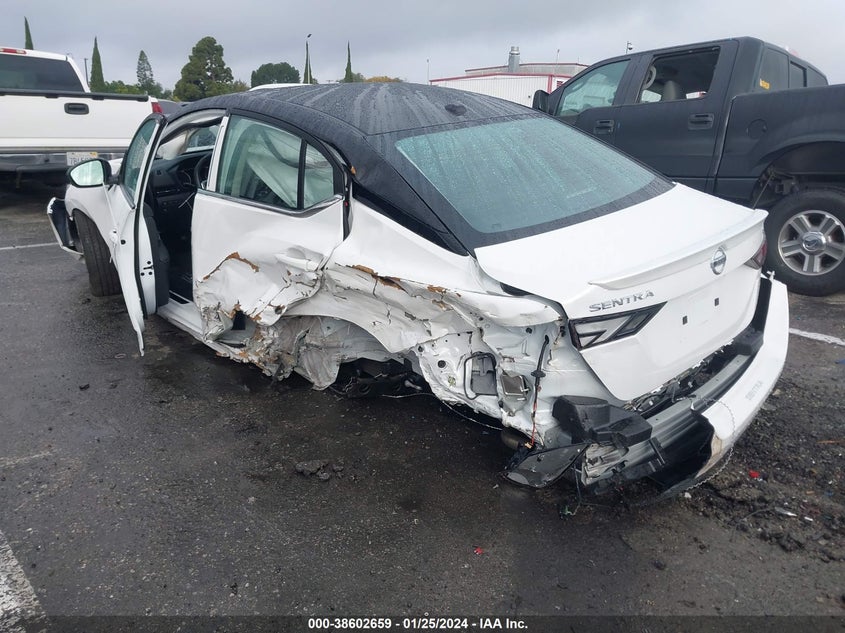 VIN 3N1AB8DVXPY307133 2023 NISSAN SENTRA SR XTRONIC CVT