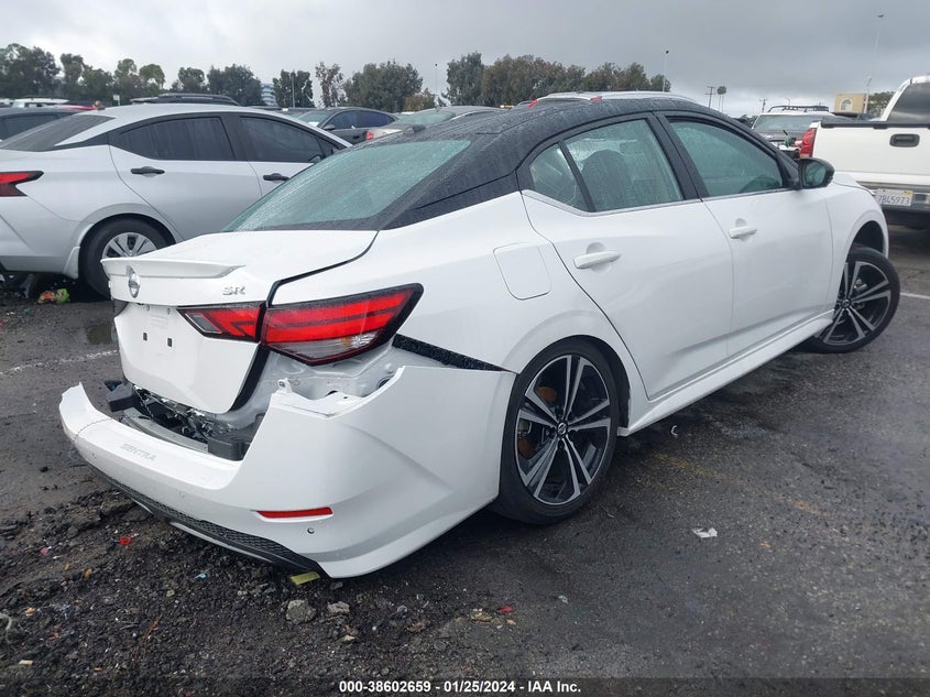 VIN 3N1AB8DVXPY307133 2023 NISSAN SENTRA SR XTRONIC CVT