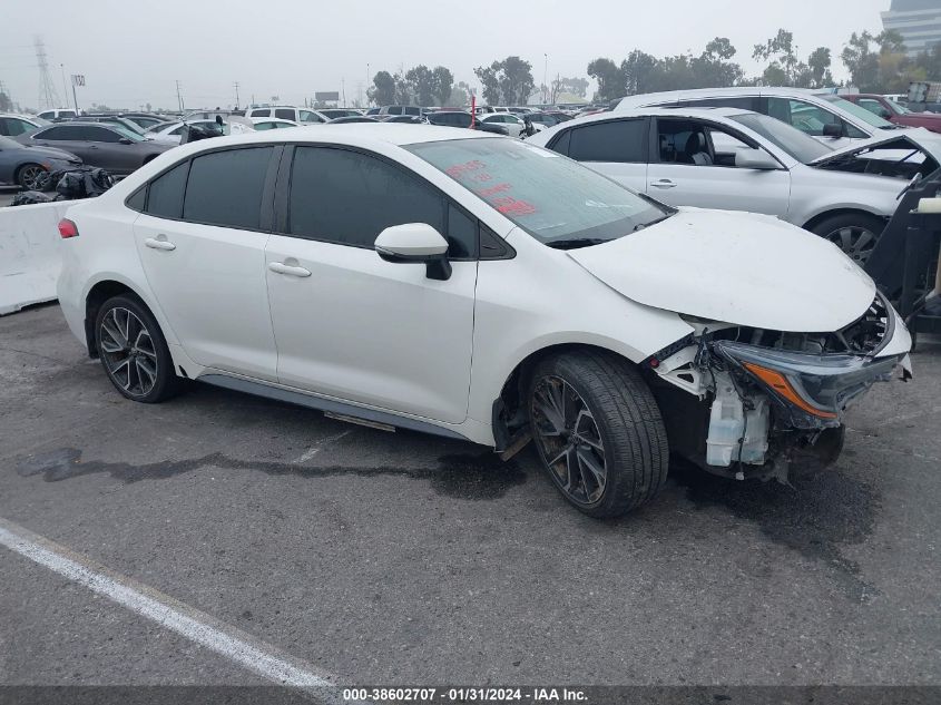 2020 TOYOTA COROLLA SE/NIGHT SHADE - 5YFS4RCE7LP030258